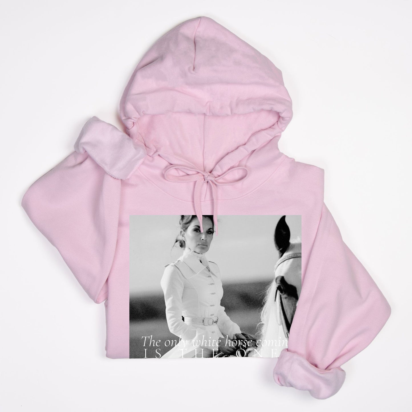 White Horse Hoody Sweatshirt