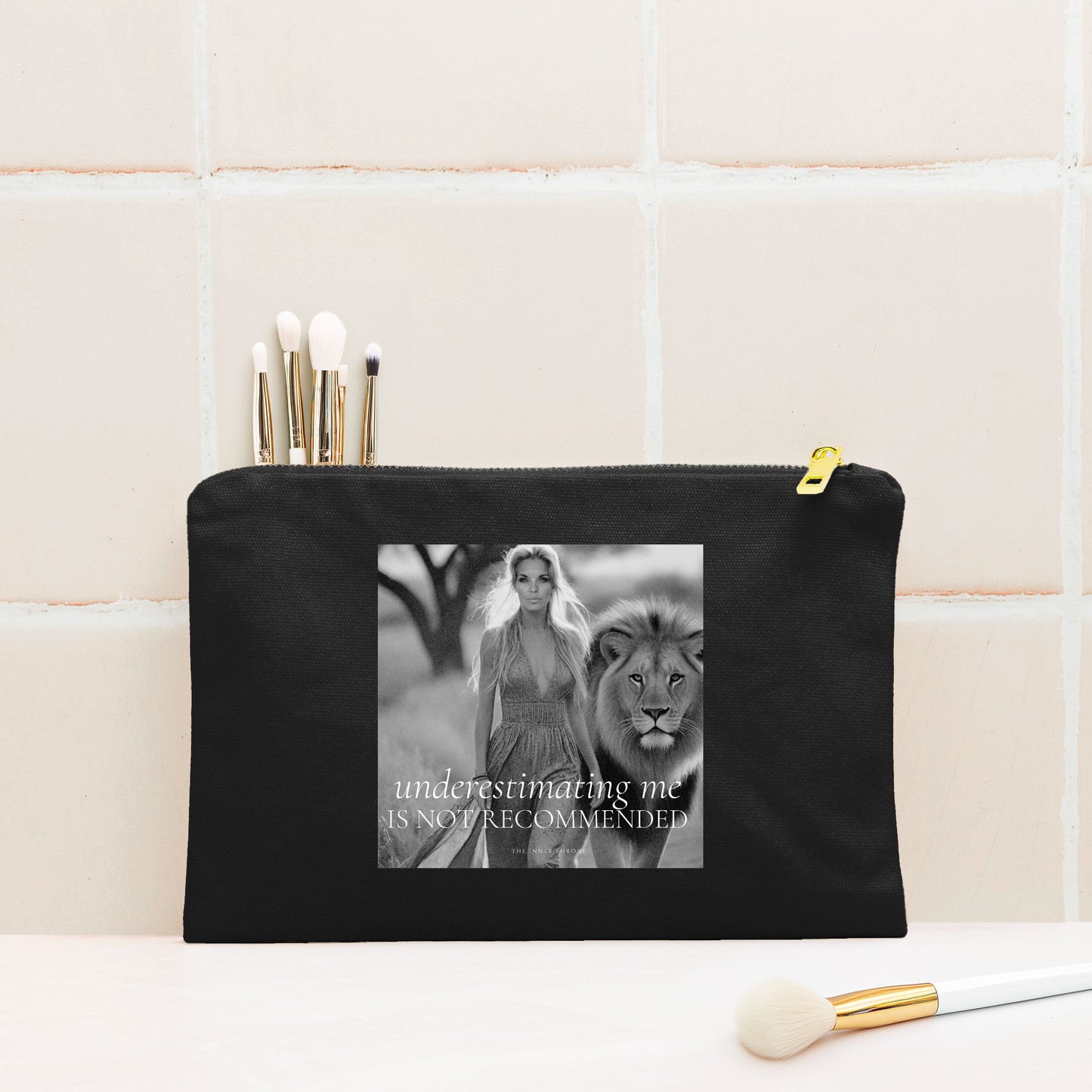 Underestimating Me Cosmetic Bag