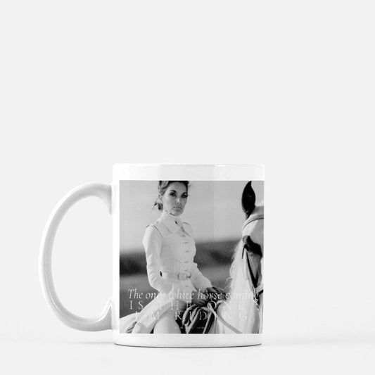 White Horse Mug