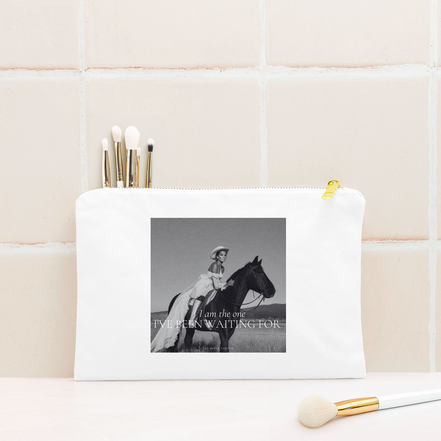I Am The One Cosmetic Bag