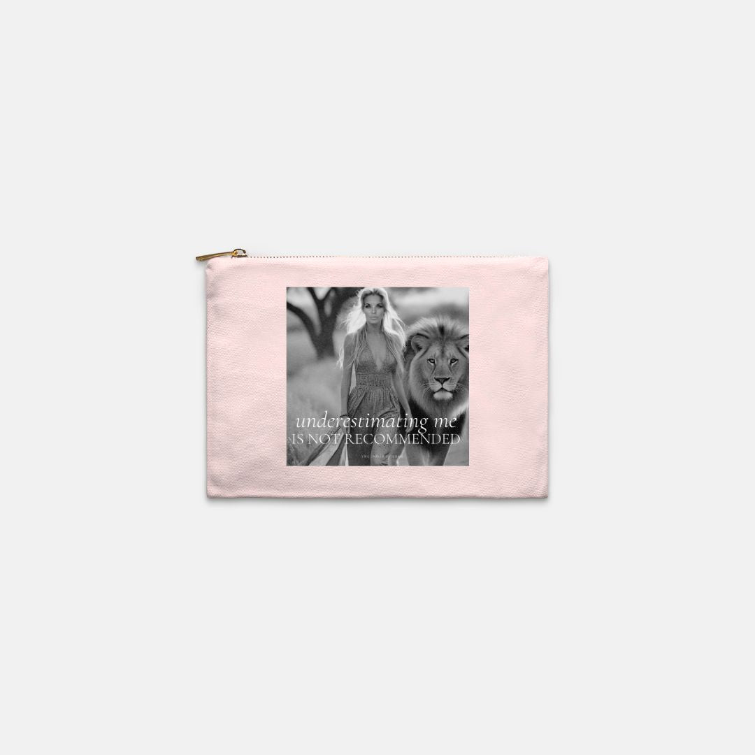 Underestimating Me Cosmetic Bag