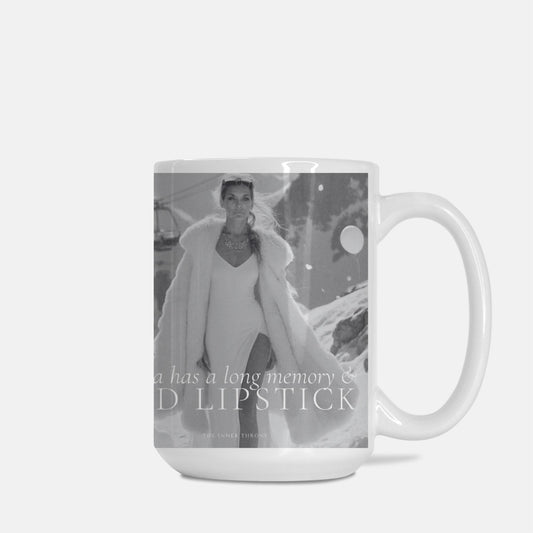 Karma & Red Lipstick Mug