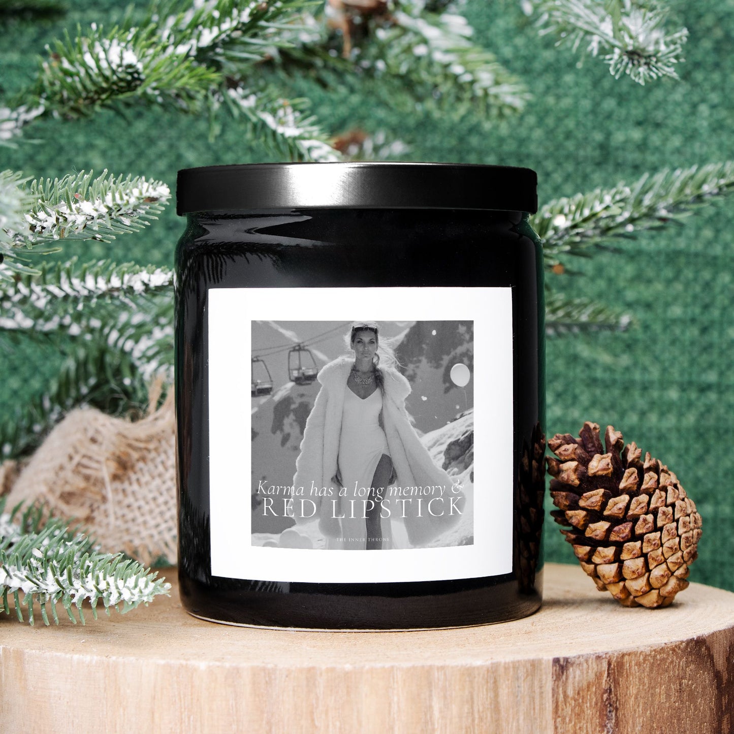 Karma & Red Lipstick Candle