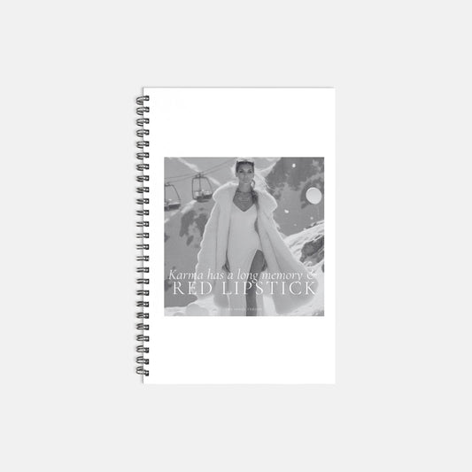 Red Lipstick Notebook