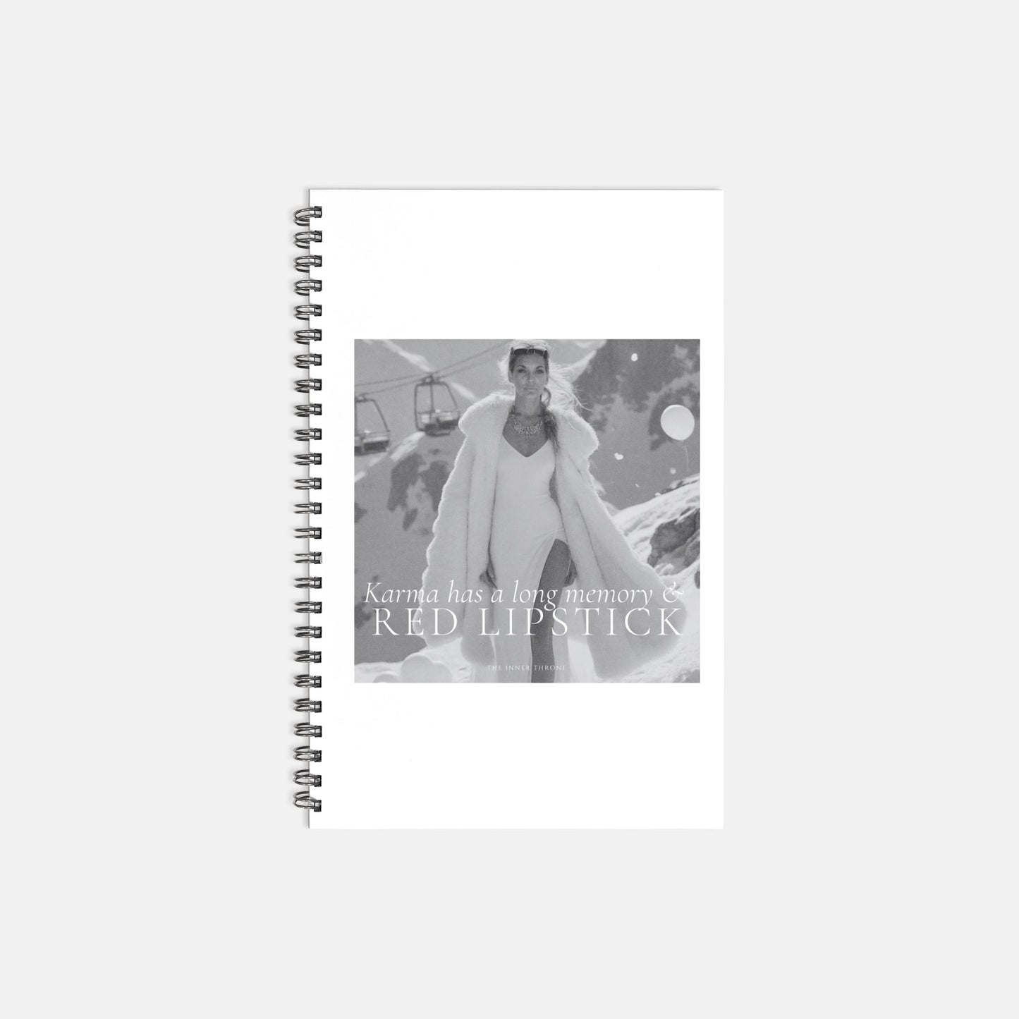 Red Lipstick Notebook