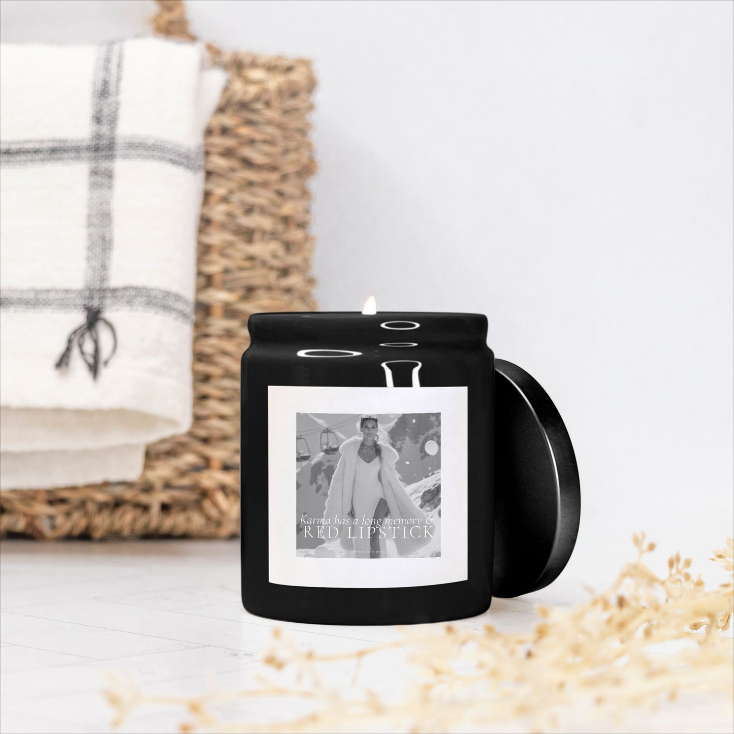 Karma & Red Lipstick Candle
