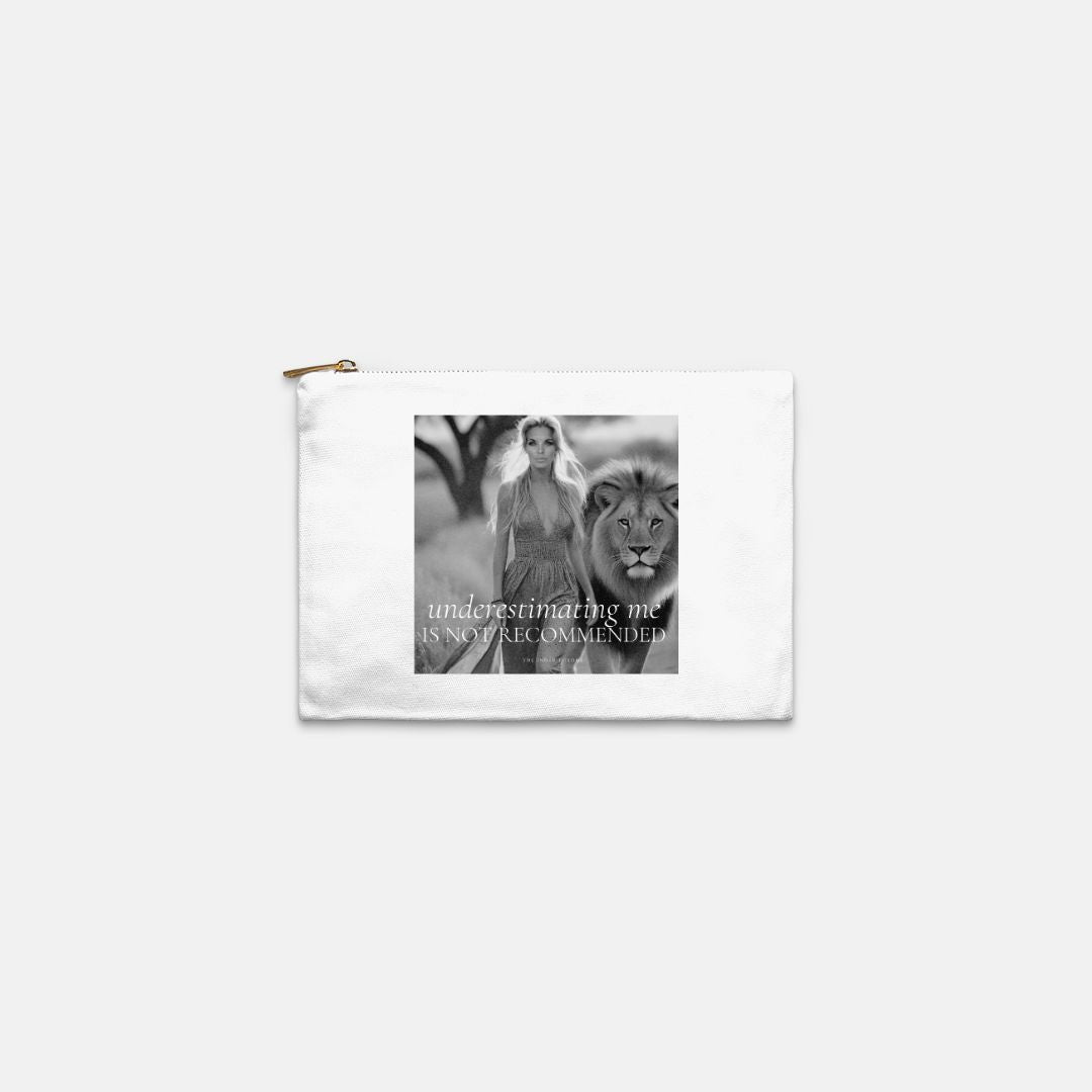 Underestimating Me Cosmetic Bag