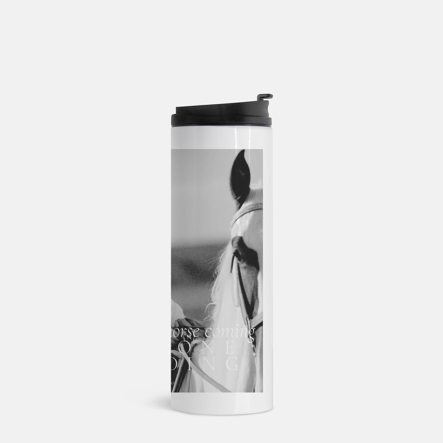 White Horse Thermal Tumbler