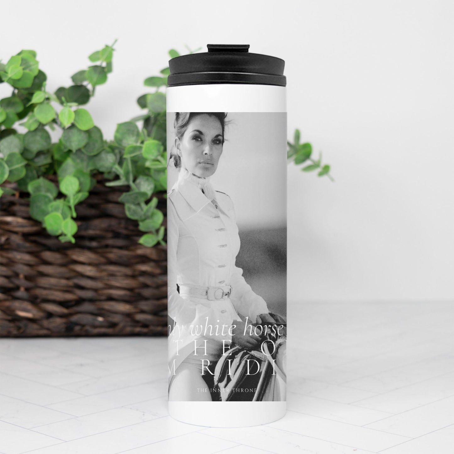 White Horse Thermal Tumbler