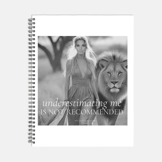 Underestimating Me Notebook